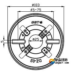 海灣JTY-GD-G3點型光電感煙火災(zāi)探測器（煙感）