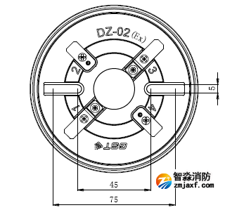 JTF-GOM-GSTN9813(Ex)探測(cè)器底座